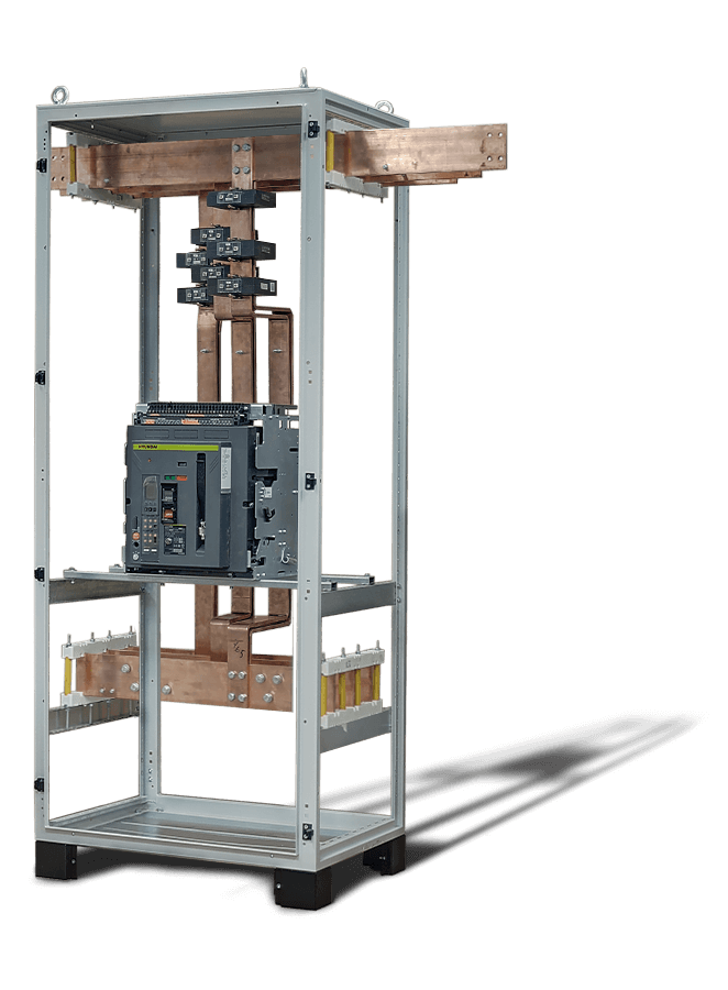 Assembly of electrical panels